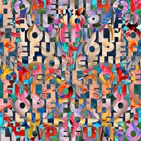 Image 3 of Hopeful | Deckled Edge Paper | Alex Echo