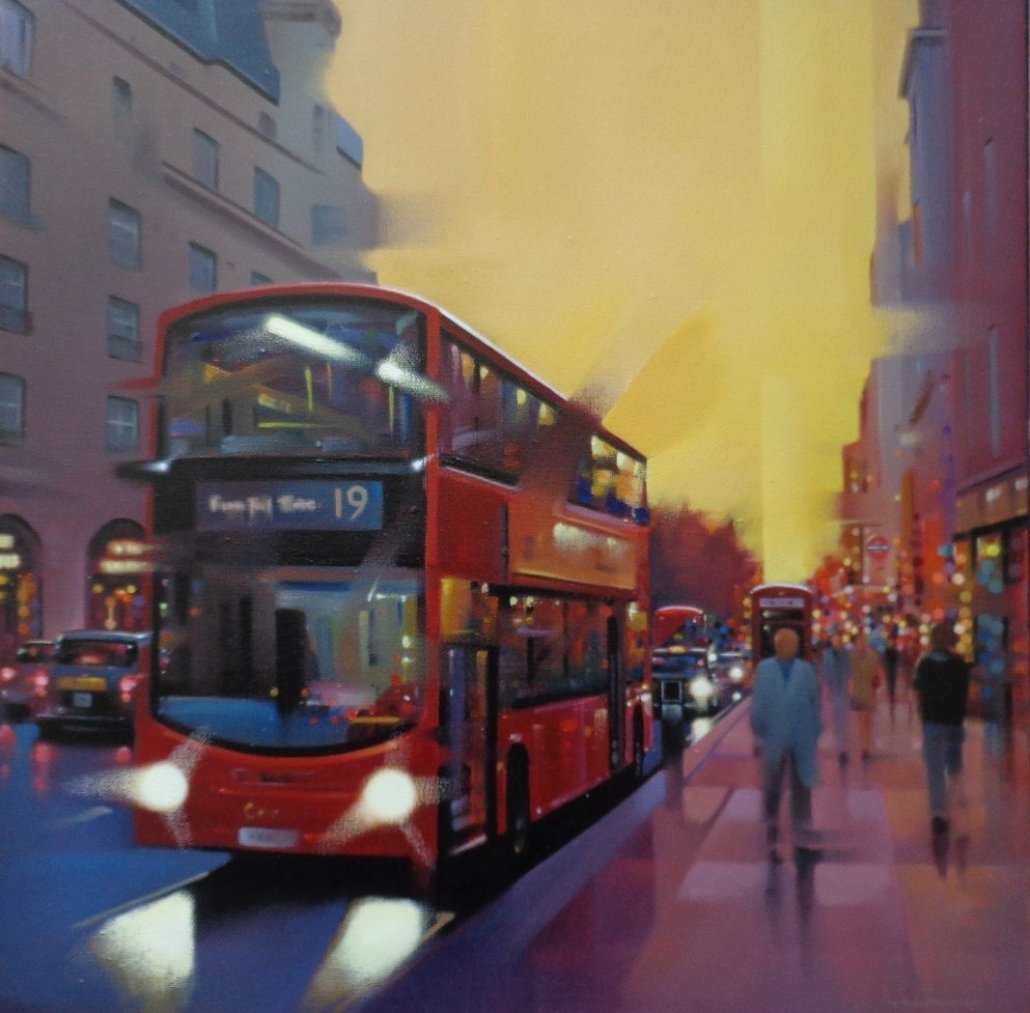 Image 1 of Piccadilly Dusk Original
