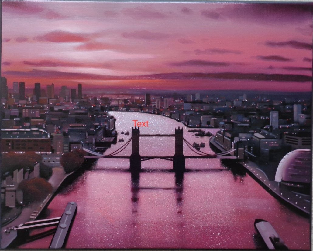 Image 1 of Thames Red - Original
