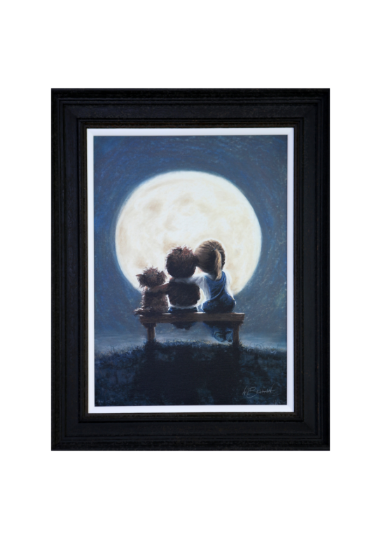 Image 2 of By The Light Of The Silvery Moon - Original
