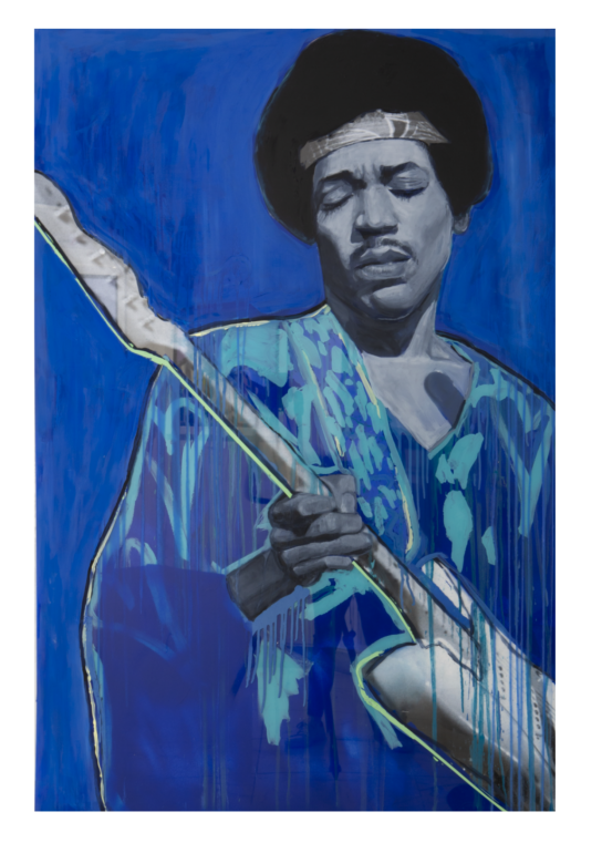 Image 1 of The Watchtower (Jimi Hendrix) - Original | CHAWK & MAROT