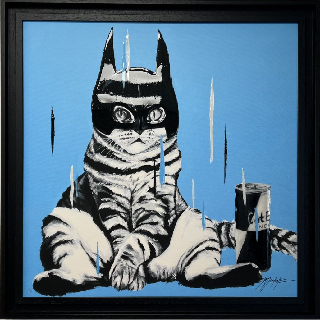 Image 2 of Bat Cat - "Ready For Anything" - Original