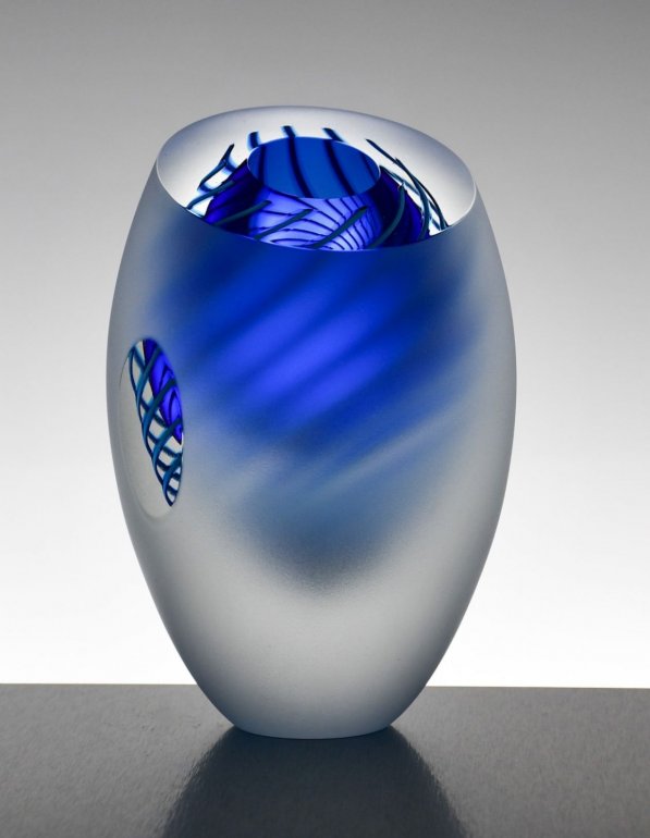 Image 1 of Dizzy Spiral Vase Original (Small)